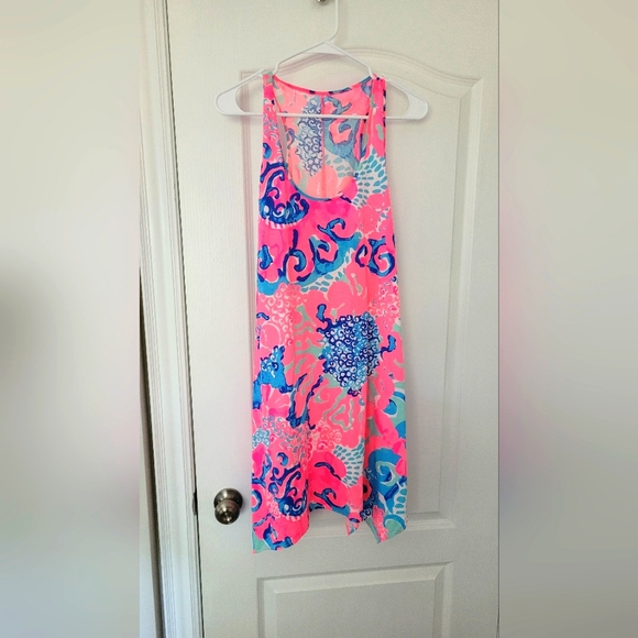 Like new Lilly Pulitzer sharkbite hwm dress - Picture 2 of 4